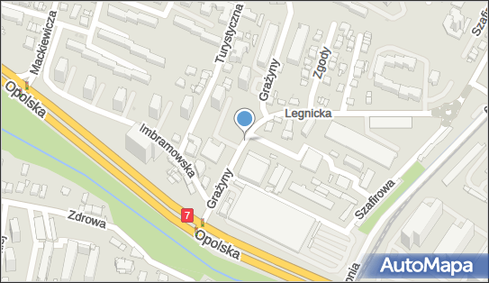 Paczkomat InPost KRA18A, Grażyny 6, Kraków 31-217