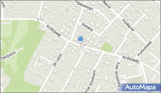 Paczkomat InPost KRA21A, Królowej Jadwigi 242, Kraków 30-218