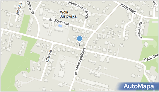 Paczkomat InPost KRA230M, Modrzewiowa 17, Kraków 30-224