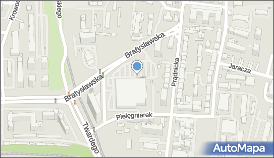 Paczkomat InPost KRA23A, Bratysławska 4, Kraków 31-201