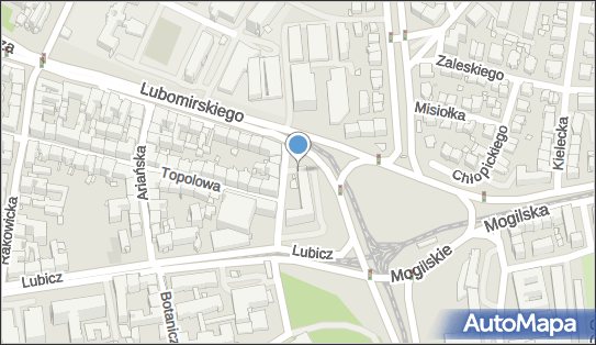 Paczkomat InPost KRA23M, Rondo Mogilskie 1, Kraków 31-516