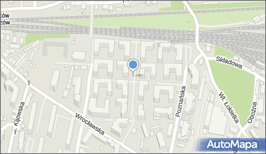 Paczkomat InPost KRA250M, Wrocławska 53, Kraków 30-011