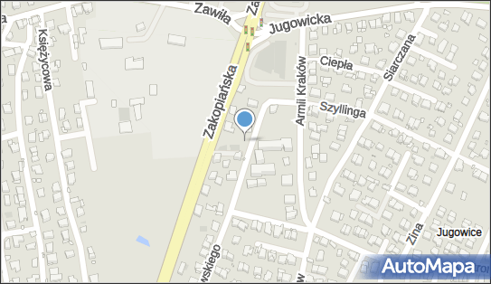 Paczkomat InPost KRA267M, Zakopiańska 104, Kraków 30-418