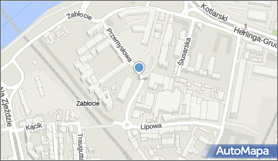 Paczkomat InPost KRA281M, Przemysłowa 12, Kraków 30-701