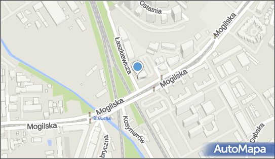 Paczkomat InPost KRA298M, Mogilska 116, Kraków 31-445