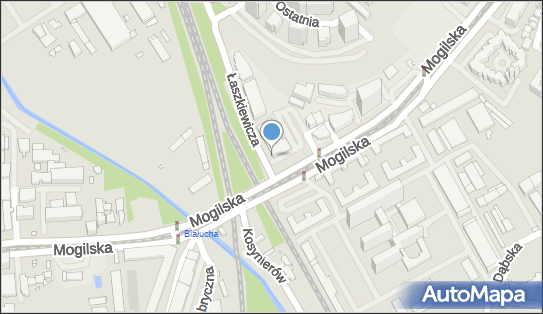 Paczkomat InPost KRA298M, Mogilska 116, Kraków 31-445