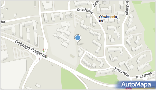 Paczkomat InPost KRA301M, os. Oświecenia 26, Kraków 31-636