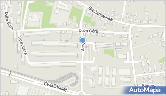 Paczkomat InPost KRA323M, Duża Góra 15, Kraków 30-857