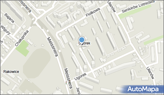 Paczkomat InPost KRA326M, Ugorek 14, Kraków 31-456