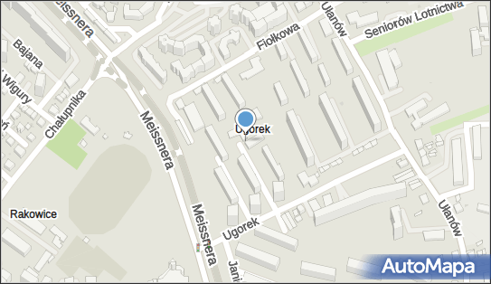 Paczkomat InPost KRA326M, Ugorek 14, Kraków 31-456