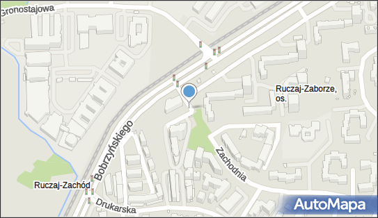 Paczkomat InPost KRA32APP, Zachodnia 25, Kraków 30-350