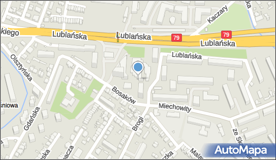 Paczkomat InPost KRA333M, Bosaków 11, Kraków 31-476