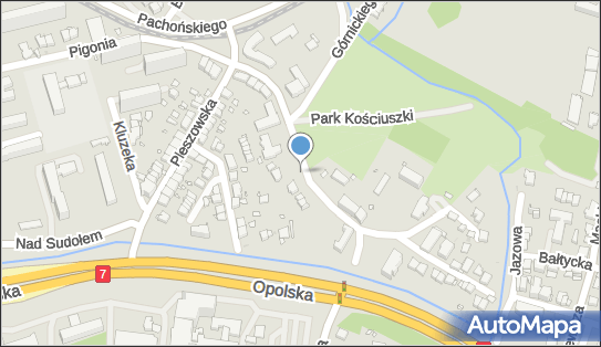 Paczkomat InPost KRA375M, Białoprądnicka 7, Kraków 31-221