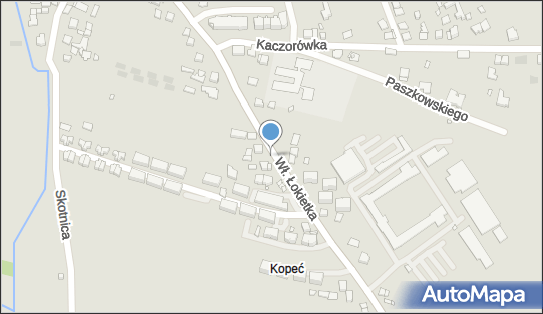 Paczkomat InPost KRA38N, Łokietka 254, Kraków 31-334