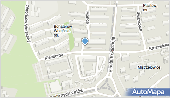 Paczkomat InPost KRA394M, Bohaterów Września 21, Kraków 31-621