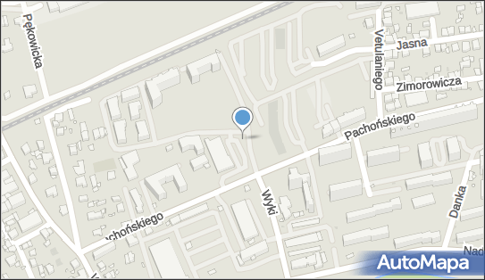 Paczkomat InPost KRA40M, Pachońskiego 5B, Kraków 31-223