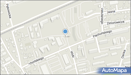 Paczkomat InPost KRA40M, Pachońskiego 5B, Kraków 31-223