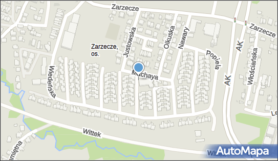 Paczkomat InPost KRA412M, Machaya 1, Kraków 30-135