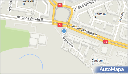 Paczkomat InPost KRA416M, os. Centrum E 23, Kraków 31-934