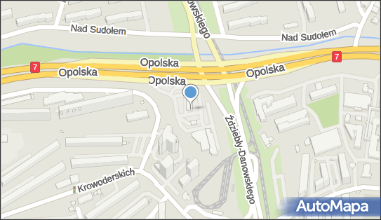 Paczkomat InPost KRA41N, Opolska 9, Kraków 31-274
