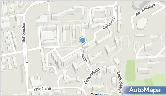 Paczkomat InPost KRA44M, Bohdana Arcta 29, Kraków 31-636