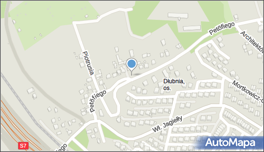 Paczkomat InPost KRA56BAPP, Sandora Petöfiego 23, Kraków 31-752