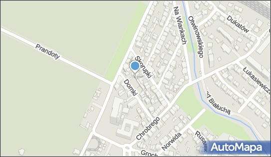 Paczkomat InPost KRA57M, Domki 5, Kraków 31-519