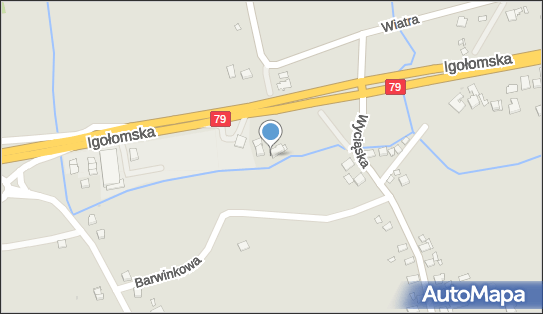 Paczkomat InPost KRA67BAPP, Igołomska 36, Kraków 31-998