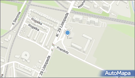 Paczkomat InPost KRA83M, al. 29 Listopada 39B, Kraków 31-425