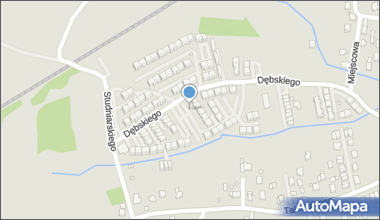 Paczkomat InPost KRA97M, Dębskiego 81, Kraków 30-499