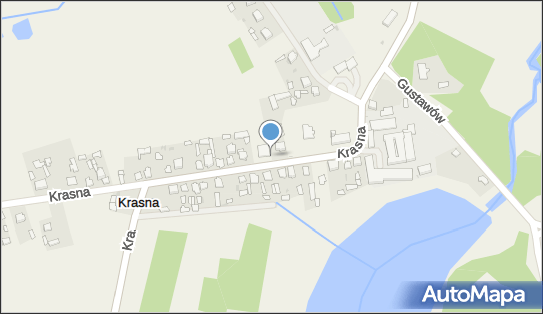 Paczkomat InPost KRAA01BAPP, Krasna 37, Krasna 26-220