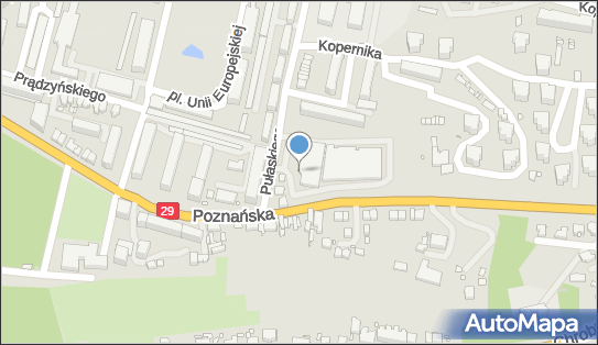 Paczkomat InPost KRD05M, Pułaskiego 9, Krosno Odrzańskie 66-600