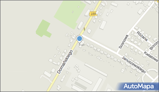 Paczkomat InPost KRJ01M, ks. Domańskiego 11, Krajenka 77-430