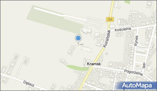 Paczkomat InPost KRM01N, Konińska 22, Kramsk 62-511