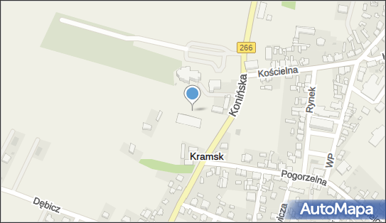 Paczkomat InPost KRM01N, Konińska 22, Kramsk 62-511