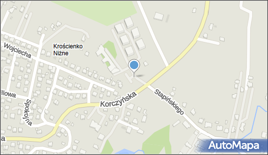 Paczkomat InPost KRO01APP, Korczyńska 21, Krosno 38-400