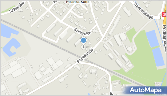 Paczkomat InPost KRO06N, Popiełuszki 76A, Krosno 38-400