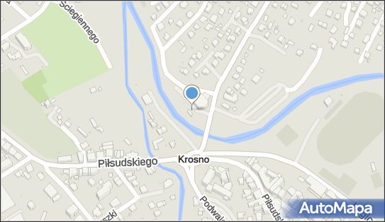 Paczkomat InPost KRO15M, Okrzei 1, Krosno 38-400