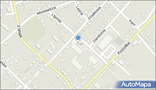 Paczkomat InPost KRP03M, Ligonia 14, Krapkowice 47-300