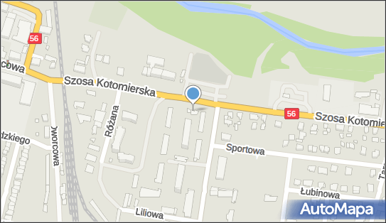 Paczkomat InPost KRW02N, Szosa Kotomierska 10, Koronowo 86-010