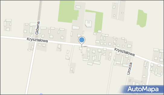 Paczkomat InPost KRXS01M, Kryształowa 96, Krusze 05-240