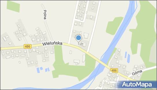 Paczkomat InPost KRZV01BAPP, Wieluńska 2, Krzeczów 98-324