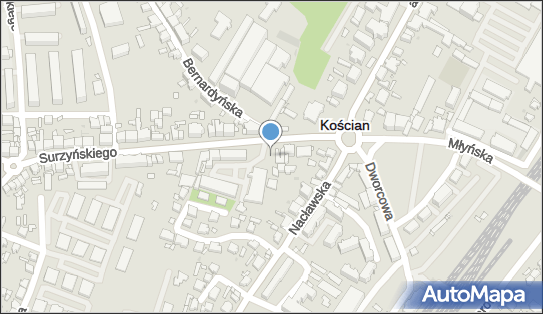 Paczkomat InPost KSC01APP, Księdza Józefa Surzyńskiego 11A 64-000
