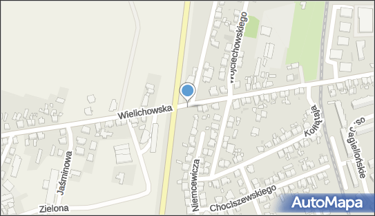 Paczkomat InPost KSC13M, Wielichowska 97, Kościan 64-000