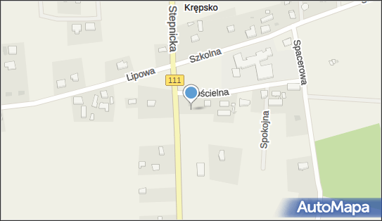 Paczkomat InPost KSKQ01BAPP, Stepnicka 4, Krępsko 72-113