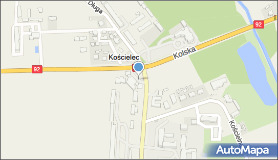 Paczkomat InPost KSL01N, Turecka 4, Kościelec 62-604