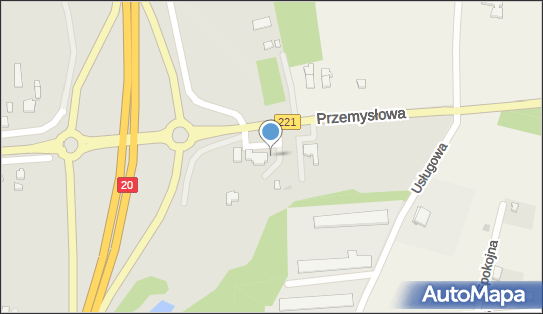 Paczkomat InPost KSO09M, Przemysłowa 68, Kościerzyna 83-400