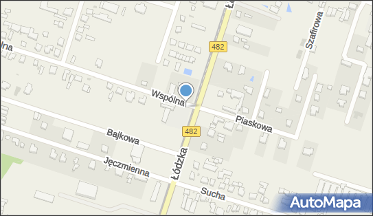 Paczkomat InPost KSR05M, Łódzka 24, Ksawerów 95-054