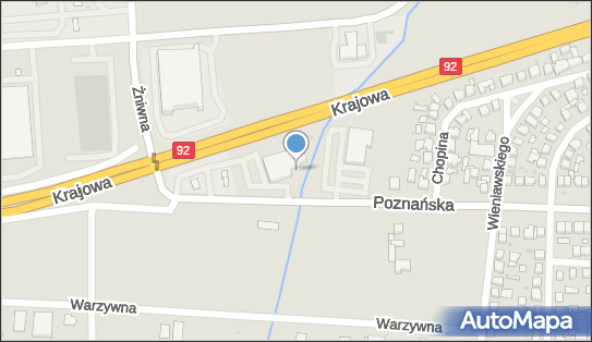 Paczkomat InPost KST08M, Poznańska 118, Kostrzyn 62-025