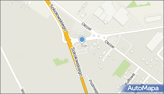 Paczkomat InPost KSW01BAPP, Polewna 2J, Krasnystaw 22-300